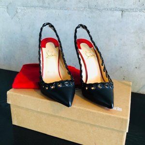 LIKE NEW Sexy Christian Louboutin Sling Pump